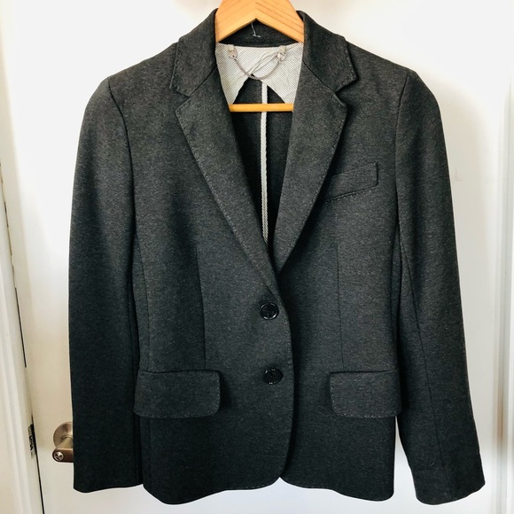 Weekend Max Mara Dark Grey Blazer Jacket - Picture 1 of 12